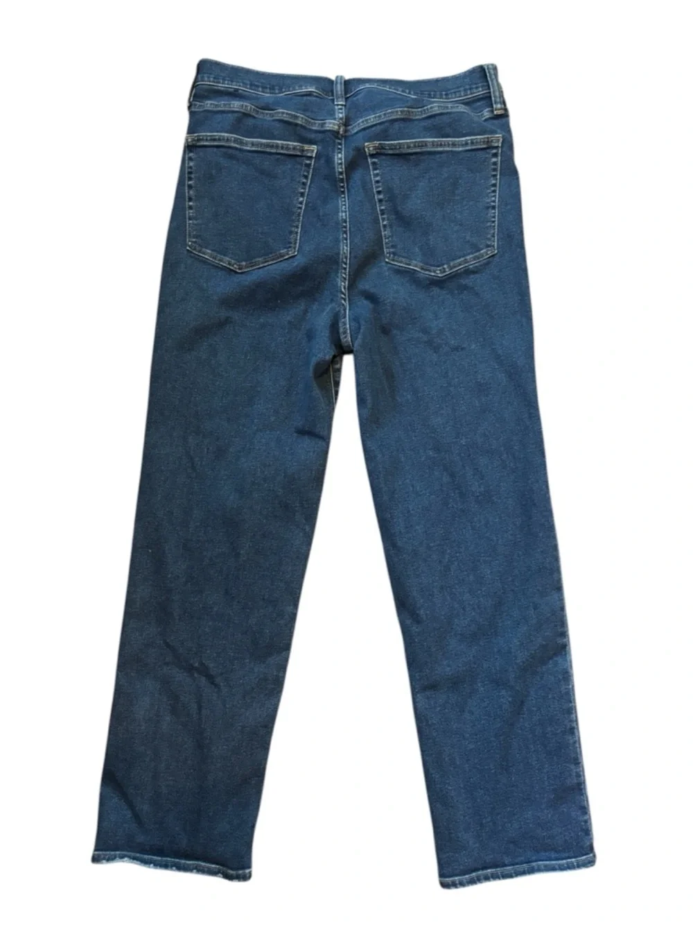 J. Crew High-rise Stovepipe Jean in Siggnature Stretch - Medium Wash - Size 32